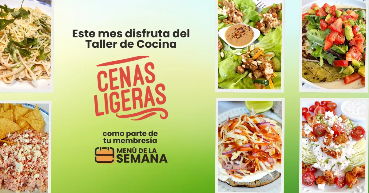 Cenas Ligeras: Taller de Julio
